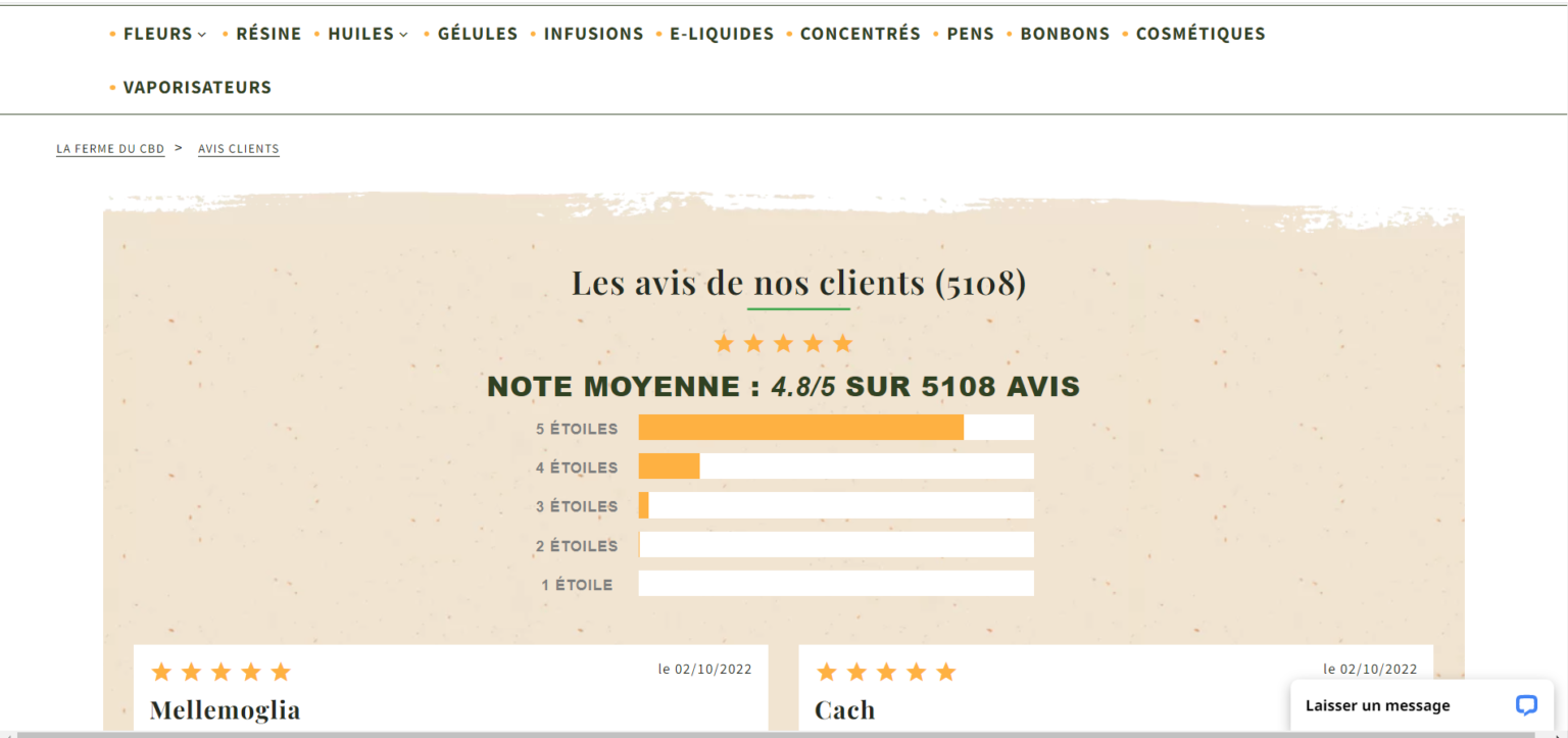 La Ferme du CBD Avis Réél & Code Promo 420.fr